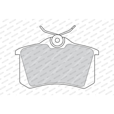 Ferodo | Bremsbelagsatz, Scheibenbremse | FDB541 Ferodo | Bremsbelagsatz, Scheibenbremse | FDB541