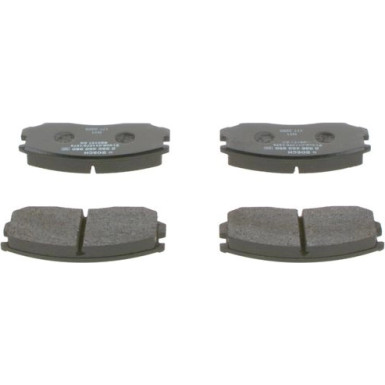 0 986 460 980 Bremsbelagsatz, Scheibenbremse