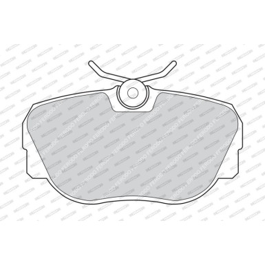 Ferodo | Bremsbelagsatz, Scheibenbremse | FDB660