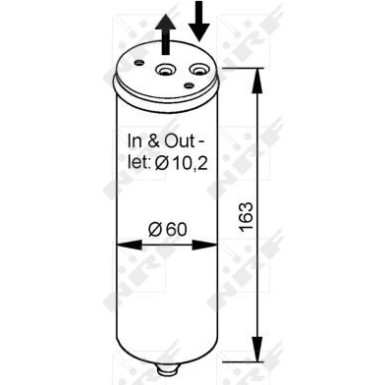 NRF Trockner, Klimaanlage EASY FIT 33023