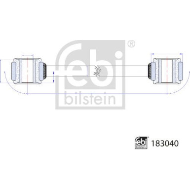 FEBI BILSTEIN 183040 Koppelstange