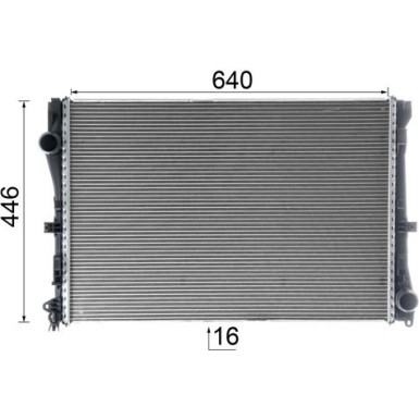 Mahle | Kühler, Motorkühlung | CR 2603 000P