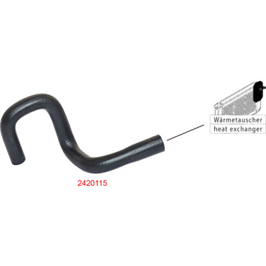 2420115 Heizungsschlauch