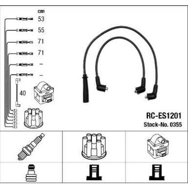 0355 Zündleitungssatz