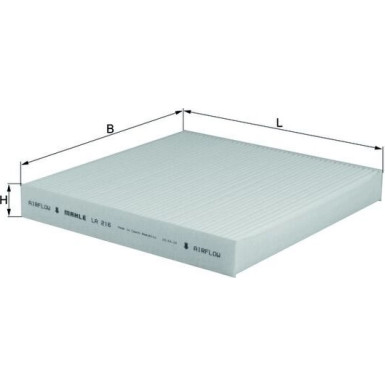 LA 216 Filter, Innenraumluft LA 216 Filter, Innenraumluft