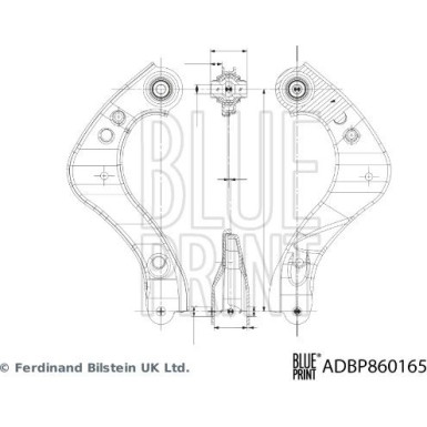 Blue Print | Lenker, Radaufhängung | ADBP860165