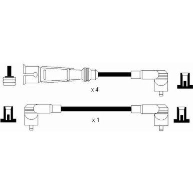 0964 Zündleitungssatz