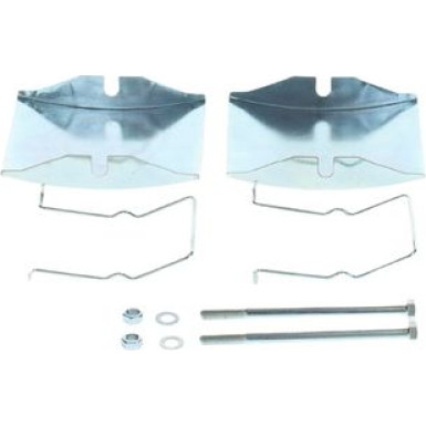 BOSCH | Zubehörsatz, Scheibenbremsbelag | 1 987 474 406