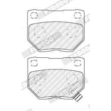 FDB1372 Bremsbelagsatz, Scheibenbremse PREMIER