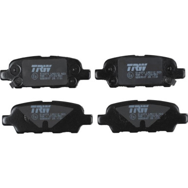 TRW Bremsbelagsatz, Scheibenbremse COTEC GDB3507