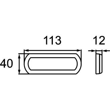 Hella | Rückstrahler | 8RA 013 403-011