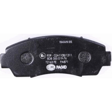 Hella Pagid | Bremsbelagsatz, Scheibenbremse | 8DB 355 019-761