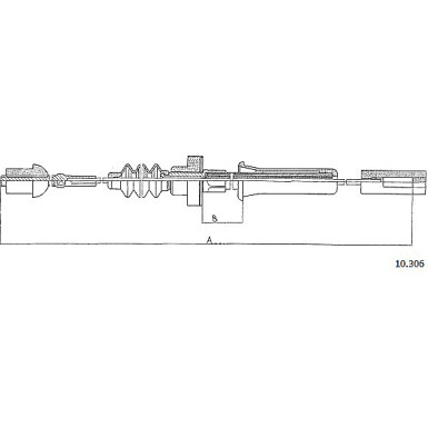 10.306 Seilzug, Kupplungsbetätigung 10.306 Seilzug, Kupplungsbetätigung