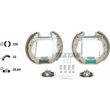 84052401 Bremsbackensatz Shoe Kit Pro