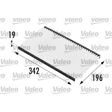 698166 Filter, Innenraumluft VALEO ESSENTIAL