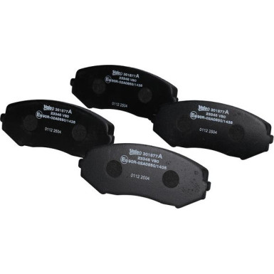 Valeo Bremsbelagsatz, Scheibenbremse EXPERT 301877A