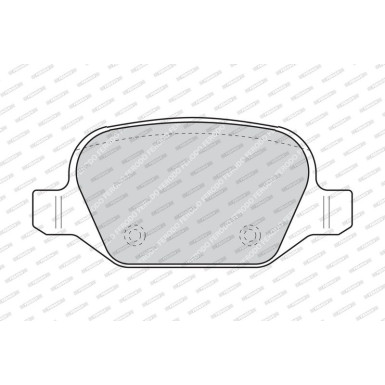 Ferodo | Bremsbelagsatz, Scheibenbremse | FDB1349