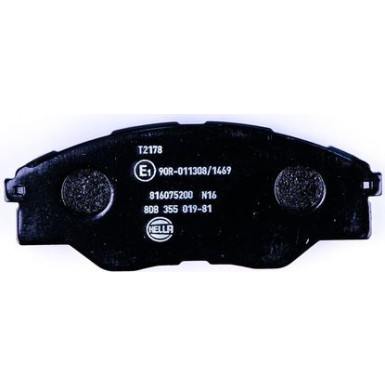 Hella Pagid | Bremsbelagsatz, Scheibenbremse | 8DB 355 019-811 Hella Pagid | Bremsbelagsatz, Scheibenbremse | 8DB 355 019-811