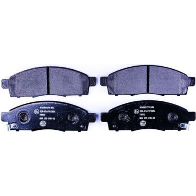 Hella Pagid | Bremsbelagsatz, Scheibenbremse | 8DB 355 015-321