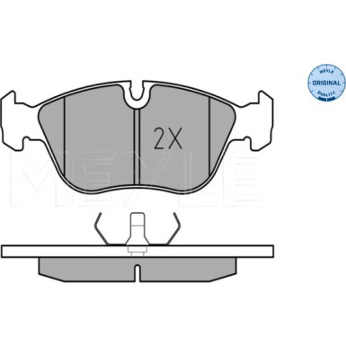 Meyle Bremsbelagsatz, Scheibenbremse MEYLE-ORIGINAL: True to OE 025 212 7319