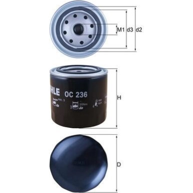 OC 236 Ölfilter