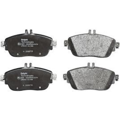 Delphi Bremsbelagsatz, Scheibenbremse LP2441