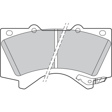 301339 Bremsbelagsatz, Scheibenbremse ESSENTIAL