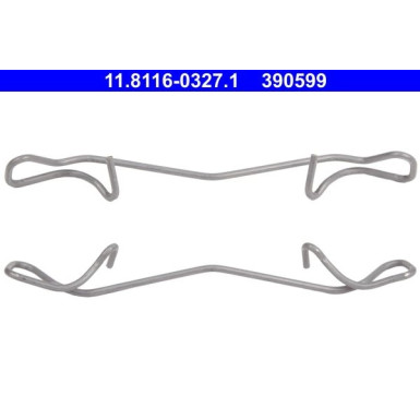 ATE | Feder, Bremssattel | 11.8116-0327.1