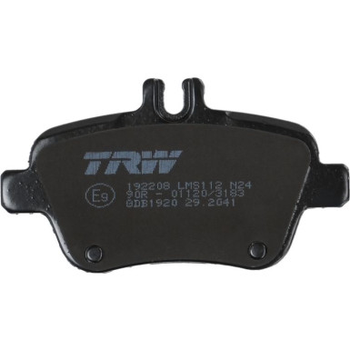 TRW | Bremsbelagsatz, Scheibenbremse | GDB1920