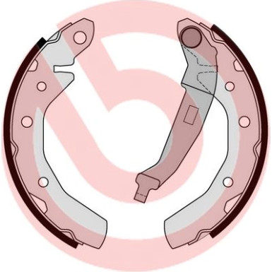 Brembo | Bremsbackensatz | S 10 517