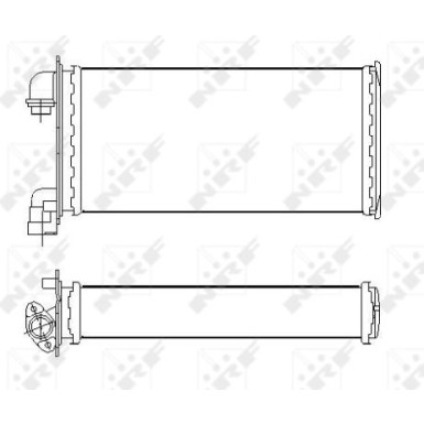 53543 Wärmetauscher, Innenraumheizung