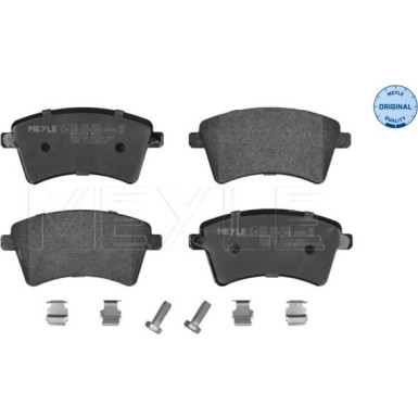025 246 9317 Bremsbelagsatz, Scheibenbremse MEYLE-ORIGINAL: True to OE.