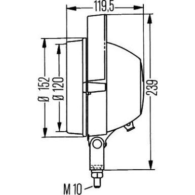 Hella | Arbeitsscheinwerfer | 1G3 005 760-021