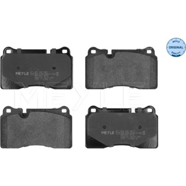 Meyle Bremsbelagsatz, Scheibenbremse MEYLE-ORIGINAL: True to OE 025 240 9817