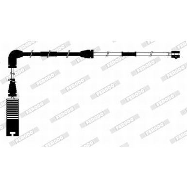 Ferodo | Warnkontakt, Bremsbelagverschleiß | FWI279