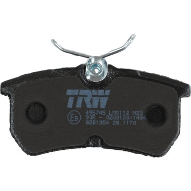 TRW Bremsbelagsatz, Scheibenbremse COTEC GDB1354