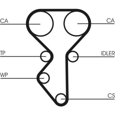 CT1137WP1 Wasserpumpe + Zahnriemensatz