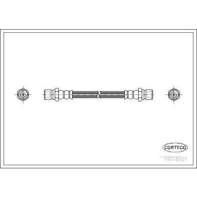Corteco | Bremsschlauch | 19018921