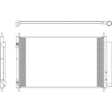 350321 Kondensator, Klimaanlage EASY FIT 350321 Kondensator, Klimaanlage EASY FIT