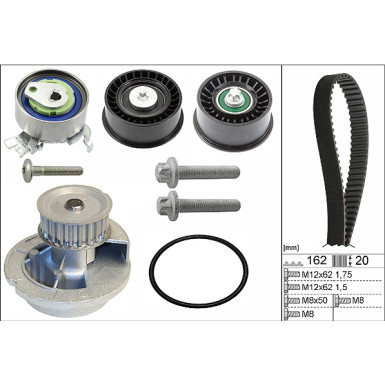 530 0441 31 Wasserpumpe + Zahnriemensatz