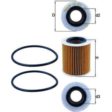 OX 386D Ölfilter OX 386D Ölfilter