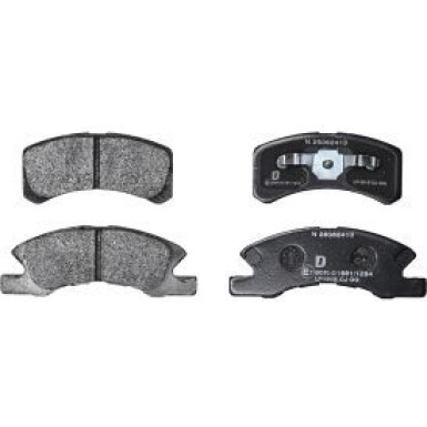 Delphi Bremsbelagsatz, Scheibenbremse LP1918