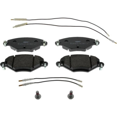 Ferodo Bremsbelagsatz, Scheibenbremse PREMIER ECO FRICTION FDB1411