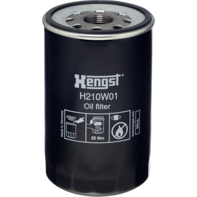 Hengst Filter | Ölfilter | H210W01