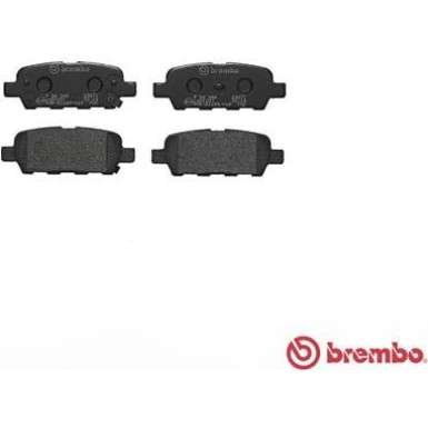 Brembo | Bremsbelagsatz, Scheibenbremse | P 56 046