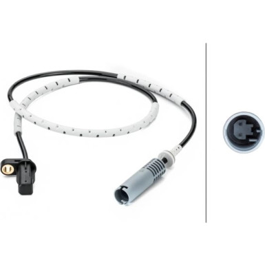 Hella | Sensor, Raddrehzahl | 6PU 012 806-381