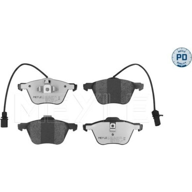 025 232 6920/PD Bremsbelagsatz, Scheibenbremse MEYLE-PD: Advanced performance and design.