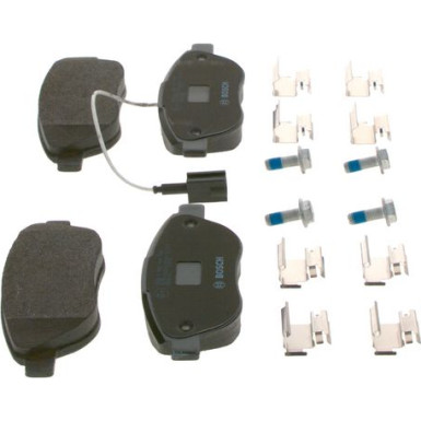 BOSCH | Bremsbelagsatz, Scheibenbremse | 0 986 424 596
