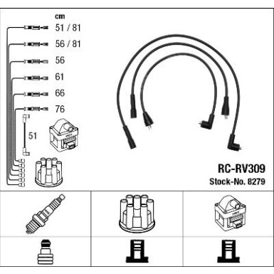 8279 Zündleitungssatz
