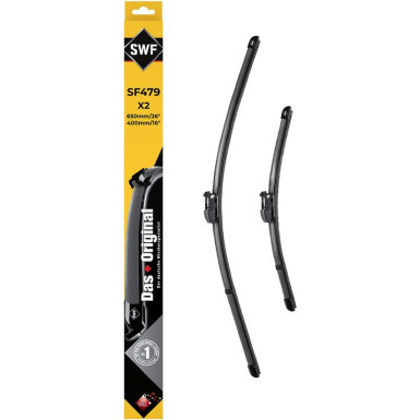 SWF Wischblatt Scheibenwischer DAS ORIGINAL SET 119479